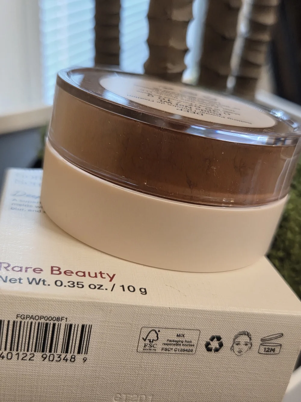Rare Beauty Always An Optimist Soft Radiance Setting Powder Deep 10g New